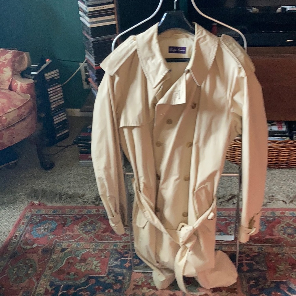 Ralph Lauren Purple Label Trench Coat